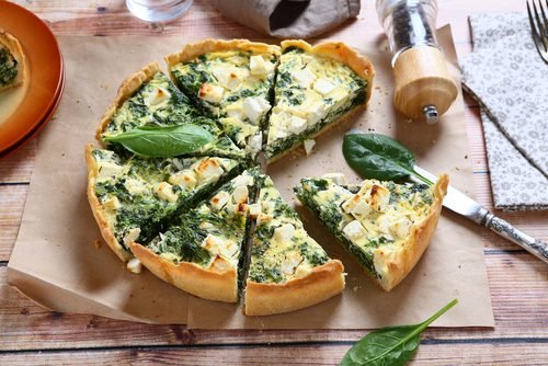 Quiche ohne Fleisch