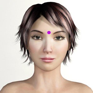 Akupressur-drittes-Auge