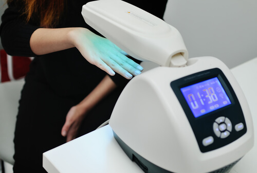 Fototherapie zur Behandlung von Psoriasis