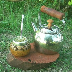 traditioneller Mate-Tee zum Abnehmen