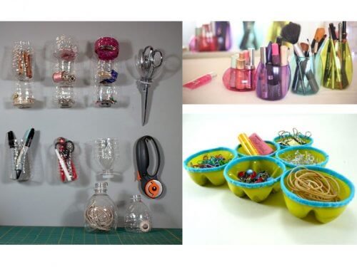 Plastikflaschen recyceln und Organizer herstellen