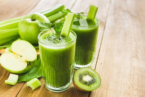 Detox-Kur mit grünen Smoothies