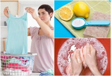 Ohne Spezialprodukte schwierige Flecken aus Kleidung entfernen
