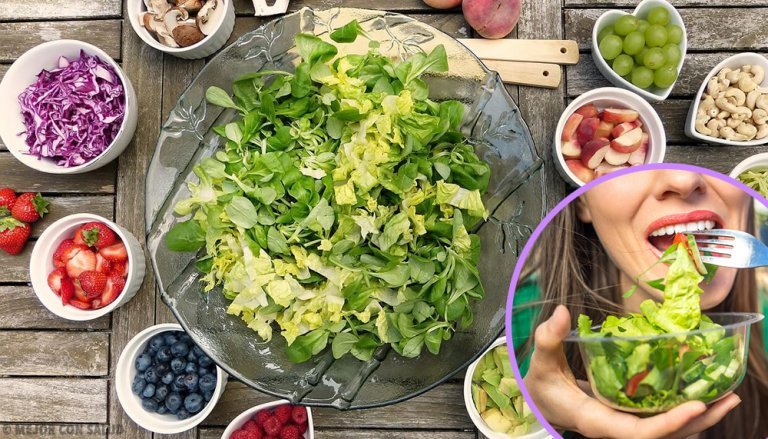 5 nahrhafte und einfache Salate