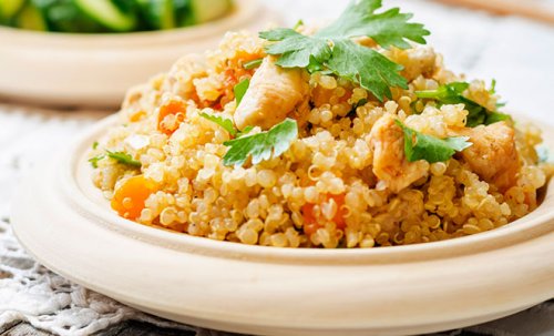 Rezepte mit Quinoa und Huhn