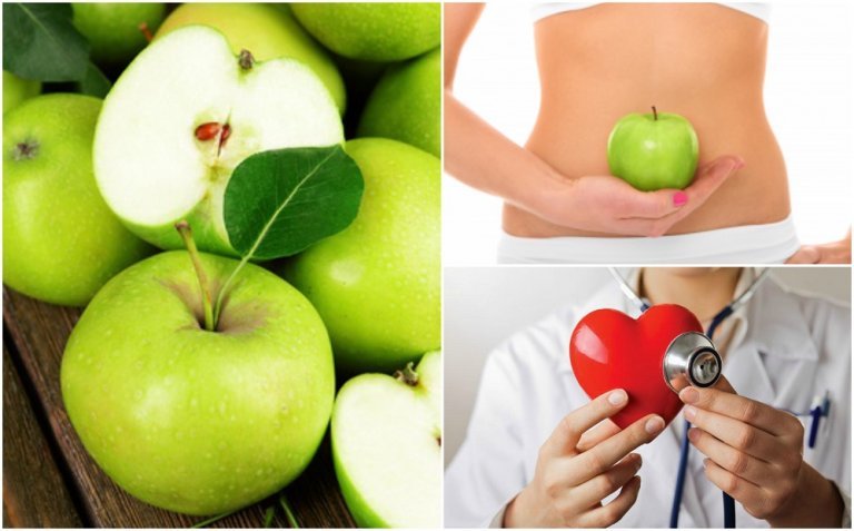 Ein grüner Apfel am Morgen hält dich gesund!