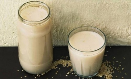 Wie wird Kanariengras-Milch hergestellt?