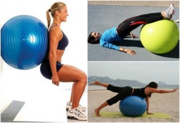 5 Übungen für den Hintern mit Gymnastikball