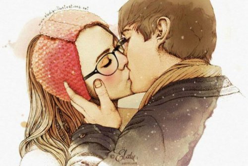 Die Liebe zwischen Mann und Frau