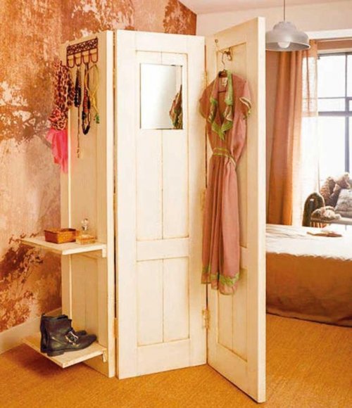 Raumteiler im Vintage-Stile