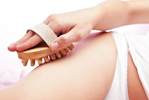 Bürsten als Mittel gegen Cellulite