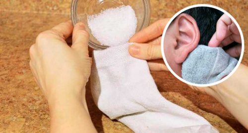 Mit der Salz-Methode Wasser aus den Ohren bekommen.