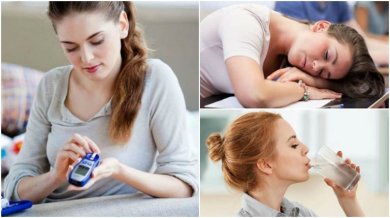 8 anfängliche Symptome von Diabetes