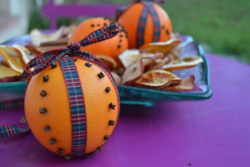 Frischer Duft mit Orange und Gewürznelken