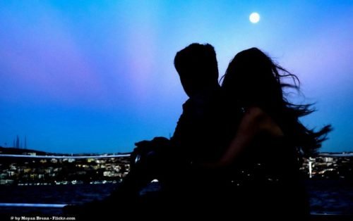Liebe bei Vollmond
