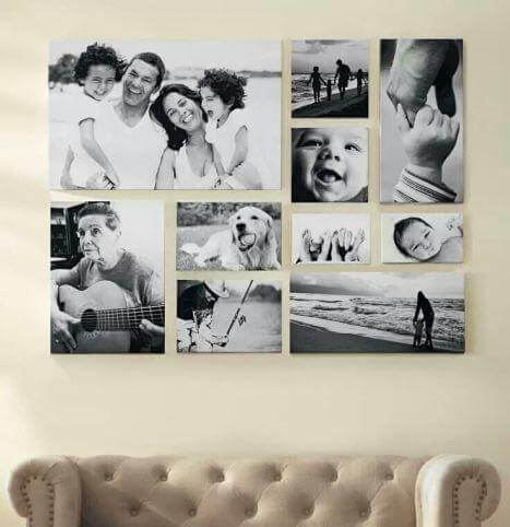 Eine von vielen tollen Fotoideen ist eine Collage.