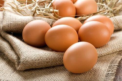 Lebensmittel zum Abnehmen Eier