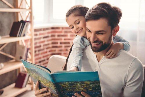 Liebe am Lesen durch Vorlesen