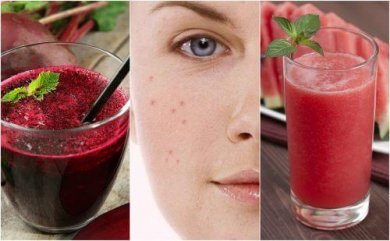Entgiftender Smoothie gegen Akne