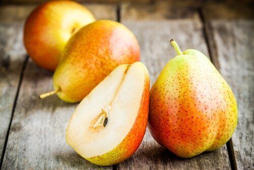 Birnen - Früchte die gegen Cellulite helfen.