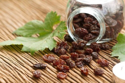 kaliumreiche Lebensmittel: Rosinen