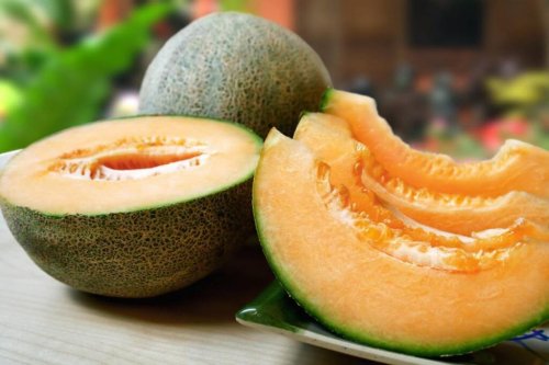 kaliumreiche Lebensmittel: Cantaloupe Melone