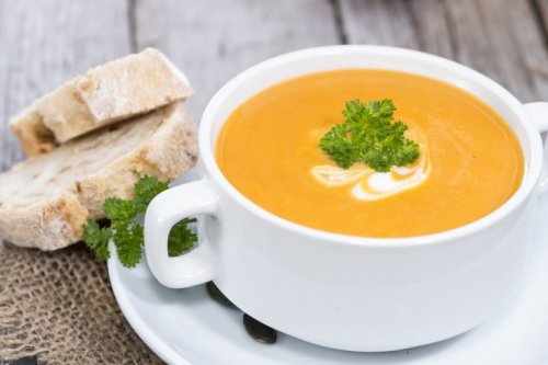 Rezept für Kürbiscremesuppe