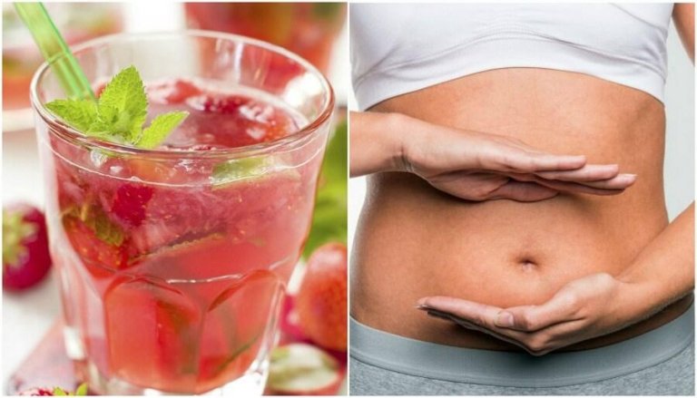 Entgifte deinen Körper mit Erdbeer-Zitronen-Wasser