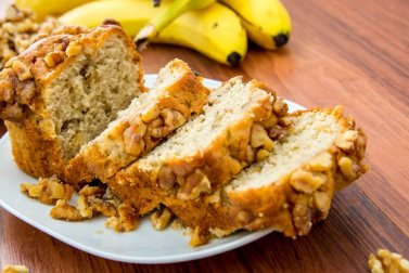 Leckerer Bananenkuchen ohne Mehl