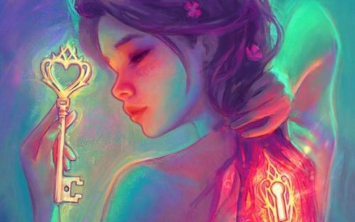 Frau mit Schlüssel - unvergessliche Menschen