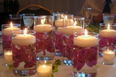 Kreative Windlichter mit Trinkgläsern