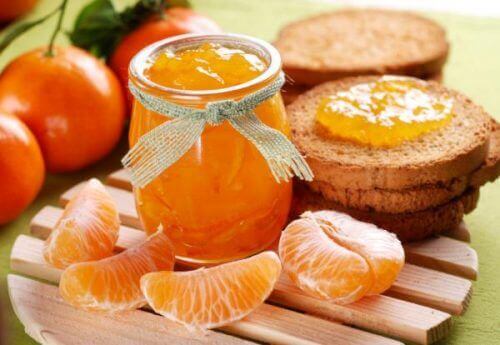 Rezept für gesunde Marmelade.