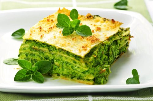 Wraps mit Spinat