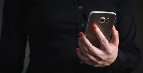 Telefon Hand Emotionale Abhängigkeit
