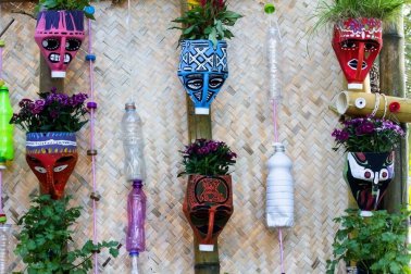 Tolle Töpfe aus recycelten Materialien basteln