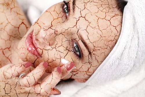 Zucker-Peeling für trockene Haut