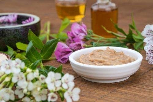 Maske für krauses Haar