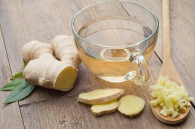 Rezepte für virenhemmenden Tee mit Ingwer