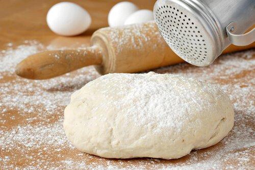 Teig - hausgemachtes Brot