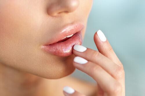 Make-Up - trockene Lipppen