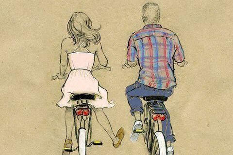 Ein Fahrrad passend zum Vintagestil