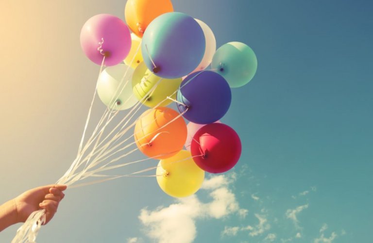 16 Ideen zum Dekorieren mit Luftballons