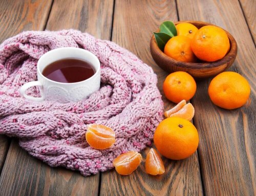 Nerventee enthält Mandarine