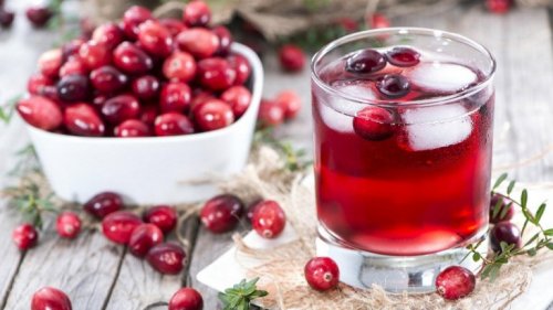 Gesunde Getränke zum Abnehmen mit Cranberries