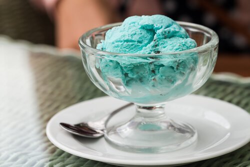 Kalorienarme Nachtische: Eis aus grünem Tee