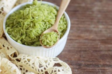Köstliches Rezept: Grüner Reis