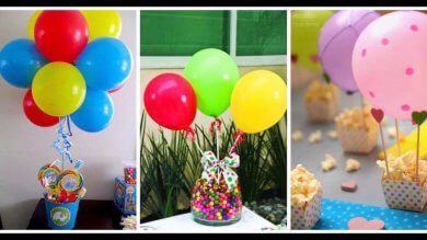 Candy bar mit Luftballons
