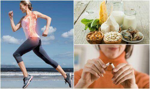 7 Gewohnheiten, um Osteoporose vorzubeugen