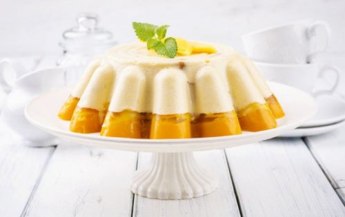 Pudding mit Gelatine