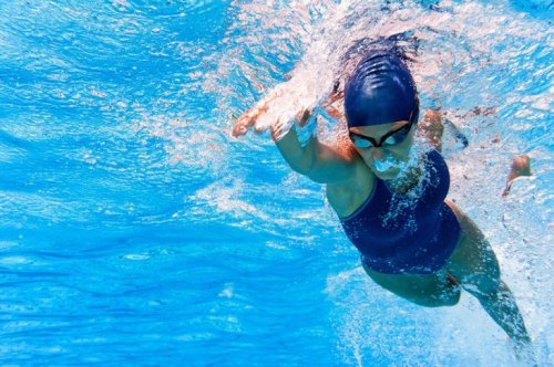 Schwimmen für ein gesundes Herz